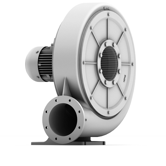 Radiall ventilator